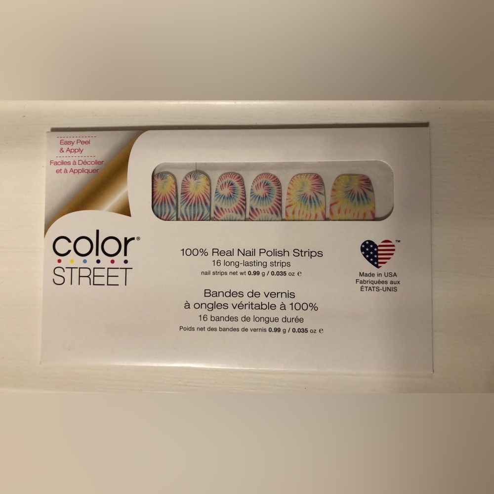 Color Street 𝐏𝐞𝐚𝐜𝐞, 𝐋𝐨𝐯𝐞, 𝐚𝐧𝐝 𝐓𝐢𝐞 - 𝐃𝐲𝐞 ℛℯ𝓉𝒾𝓇ℯ𝒹 - Picture 2 of 5